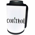 3dRose Alexis Design - Mechanical Engineering - Control, cool text, vacuum radio tubes on white background - Can Cooler Bottle Wrap (cc_286072)