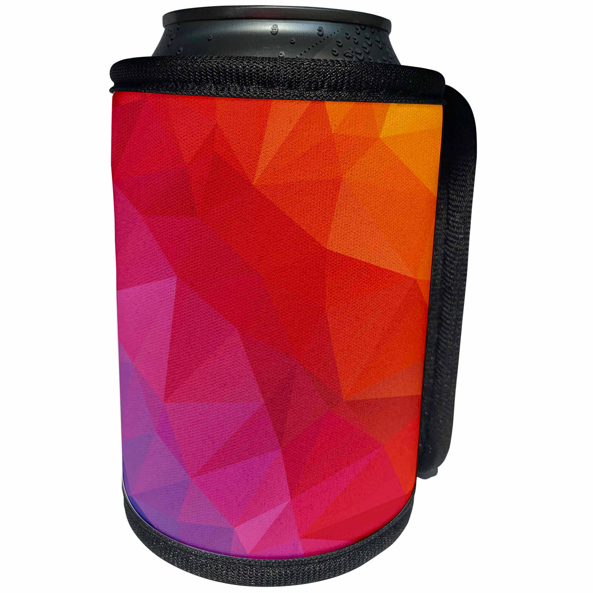 3dRose Sven Herkenrath Art - Abstract Colorful Pattern Artistic Background - Can Cooler Bottle Wrap (cc_286379)