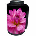 3dRose iloveFlowers Photography - Pink Figurine Dahlia Flower - Can Cooler Bottle Wrap (cc_28693)