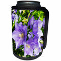 3dRose iloveFlowers Photography - Blue Bellflowers - Can Cooler Bottle Wrap (cc_28698)