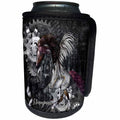 3dRose Heike Köhnen Design Steampunk - Amazing steampunk horse with wings - Can Cooler Bottle Wrap (cc_287305)