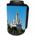 3dRose Alexis Photography - Moscow Kremlin - The Kremlin Annunciation, Archangel Cathedrals, Ivan the Great belfry - Can Cooler Bottle Wrap (cc_287349)