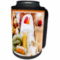 3dRose Susan Brown Designs General Themes - Bath Salts with Soap and Towels - Can Cooler Bottle Wrap (cc_28735)