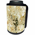 3dRose Alexis Photography - Flowers Rowan - Macro view of rowan flowers of beige color. Stylized photo - Can Cooler Bottle Wrap (cc_288343)