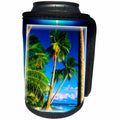 3dRose Susan Brown Designs Nature Themes - Tropical View - Can Cooler Bottle Wrap (cc_28839)