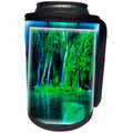 3dRose Susan Brown Designs Nature Themes - Waterfalls in Paradise - Can Cooler Bottle Wrap (cc_28845)