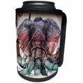 3dRose Tory Anne Collections Photography - Elephant Art Wynwood Walls Miami - Can Cooler Bottle Wrap (cc_288474)