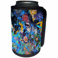 3dRose Tory Anne Collections Photography - Colorful Abstract Art Wynwood Walls Miami - Can Cooler Bottle Wrap (cc_288475)