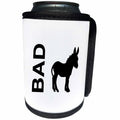 3dRose Tory Anne Collections Quotes - Bad Ass - Can Cooler Bottle Wrap (cc_288578)