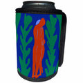 3dRose Lasha Beraia - Minimalist - Rendezvous in Garden - Can Cooler Bottle Wrap (cc_288715)