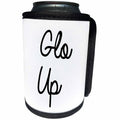 3dRose Tory Anne Collections Quotes - Glo Up - Can Cooler Bottle Wrap (cc_288760)