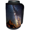 3dRose Elysium Photography - Landscape - Milky Way over Zion National Park, Utah - Can Cooler Bottle Wrap (cc_289587)
