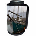 3dRose Elysium Photography - Seascape - Old sailboat in Steveston, British Columbia - Can Cooler Bottle Wrap (cc_289592)