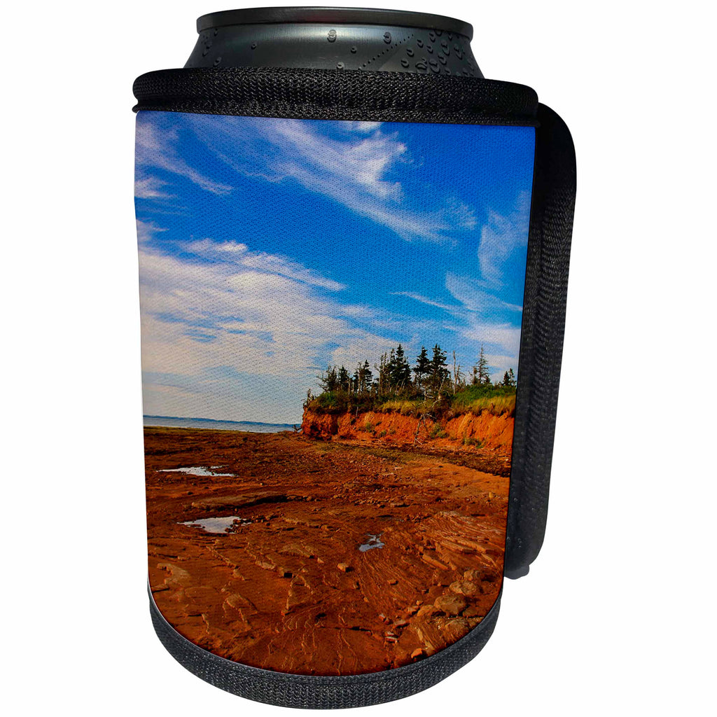 3dRose Elysium Photography - Landscape - Prince Edward Island shoreline - Can Cooler Bottle Wrap (cc_289630)
