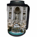 3dRose Elysium Photography - Architecture - Trevi Fountain, Rome, Italy - Can Cooler Bottle Wrap (cc_289636)