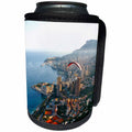 3dRose Elysium Photography - Cityscape - Parasailer near Monte Carlo - Can Cooler Bottle Wrap (cc_289638)