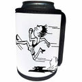 3dRose TNMGraphics Sports - Runner - Can Cooler Bottle Wrap (cc_29027)