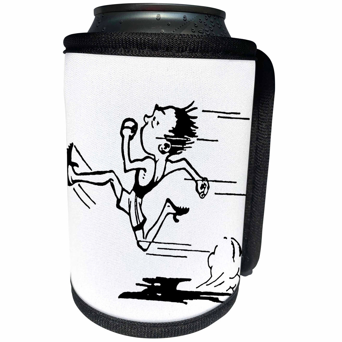 3dRose TNMGraphics Sports - Runner - Can Cooler Bottle Wrap (cc_29027)