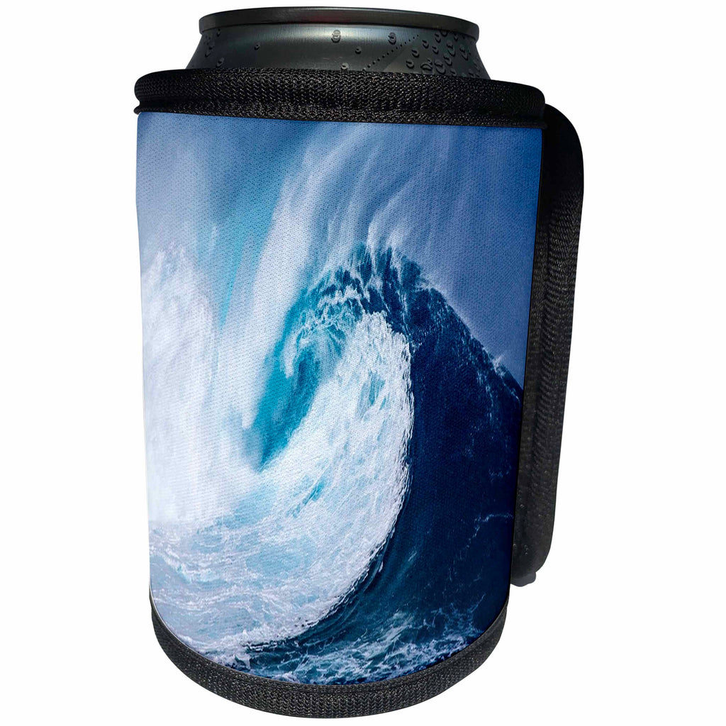 3dRose Weather - Image of Giant Storm Wave - Can Cooler Bottle Wrap (cc_290365)