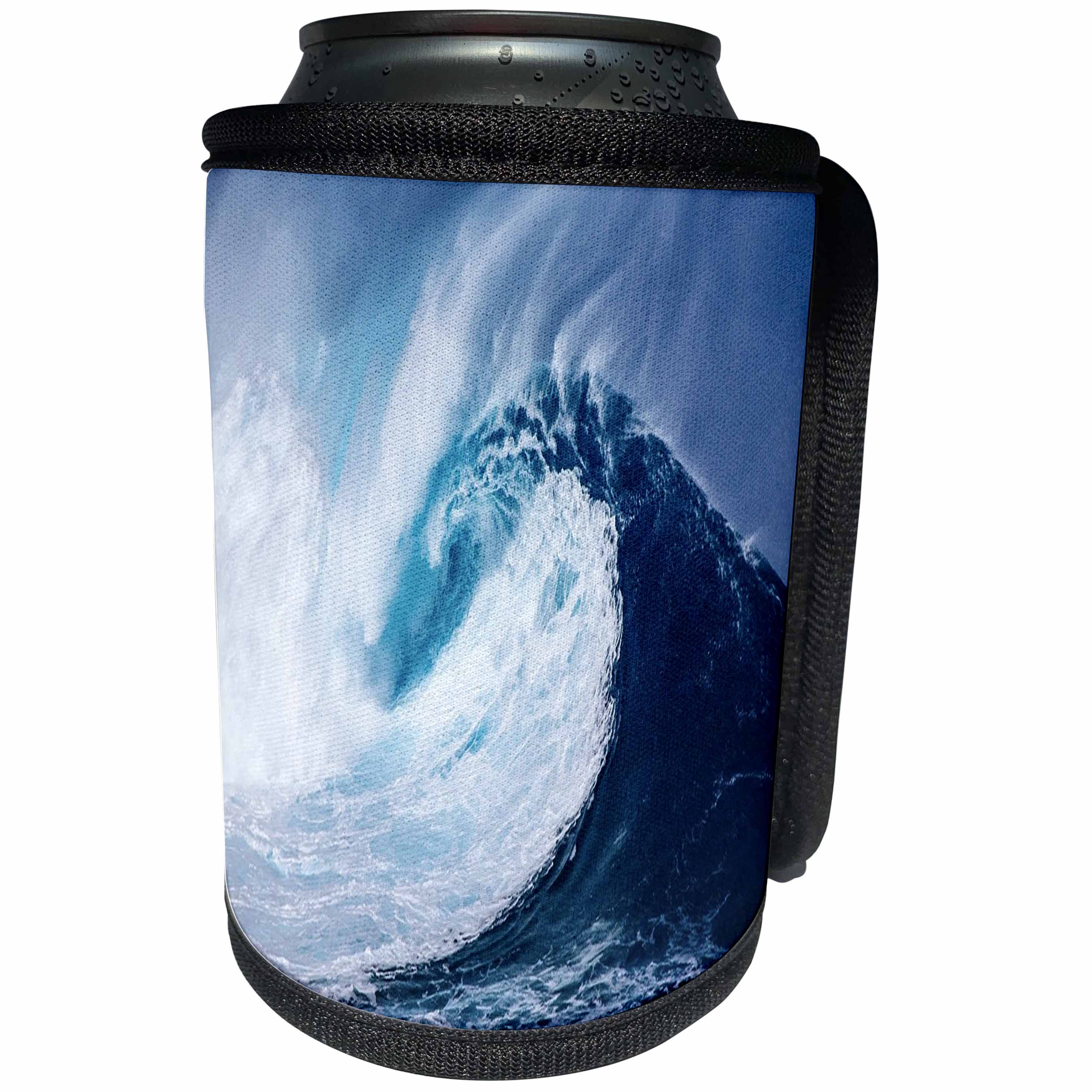 3dRose Weather - Image of Giant Storm Wave - Can Cooler Bottle Wrap (cc_290365)