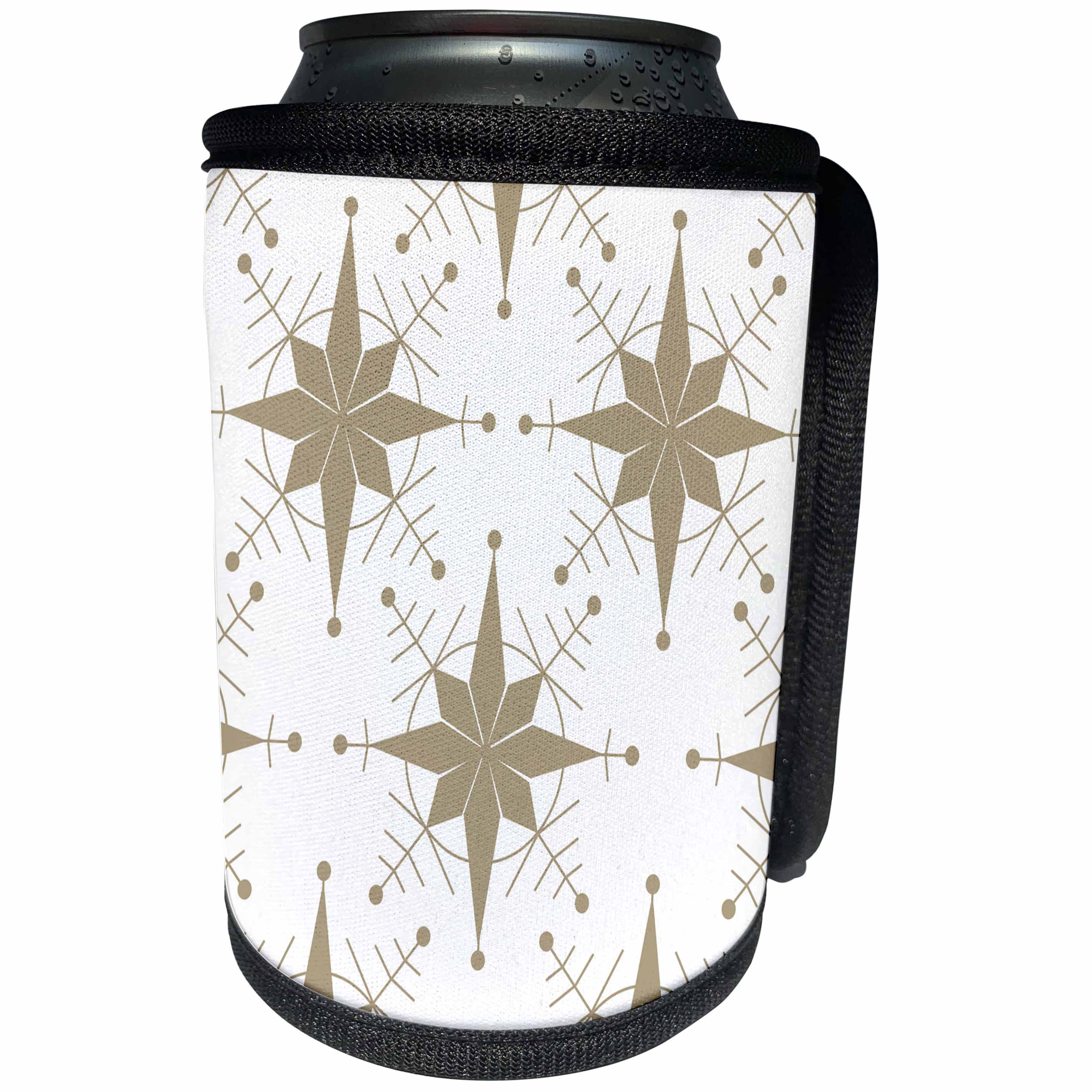 3dRose TNMPastPerfect Christmas - Vintage Christmas Stars - Can Cooler Bottle Wrap (cc_29069)