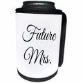 3dRose 3DRose Gabriella B - Quote - Image of Future Mrs. Quote - Can Cooler Bottle Wrap (cc_291200)