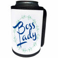 3dRose 3DRose Gabriella B - Quote - Image of Boss Lady Quote - Can Cooler Bottle Wrap (cc_291205)