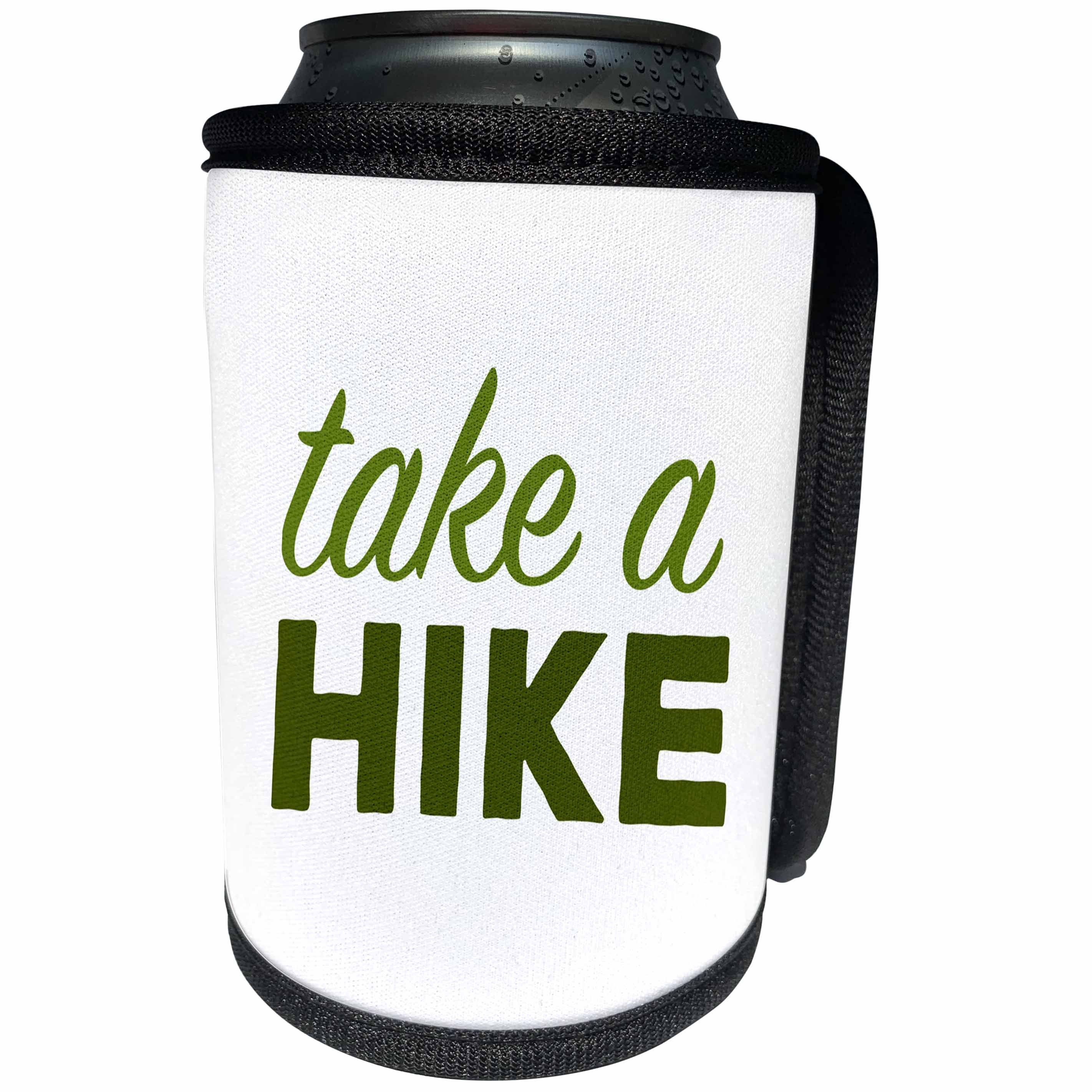 3dRose 3DRose Gabriella B - Quote - Image of Take A Hike Quote - Can Cooler Bottle Wrap (cc_291221)