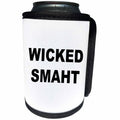 3dRose 3DRose Gabriella B - Quote - Image of Wicked Smaht Quote - Can Cooler Bottle Wrap (cc_291234)