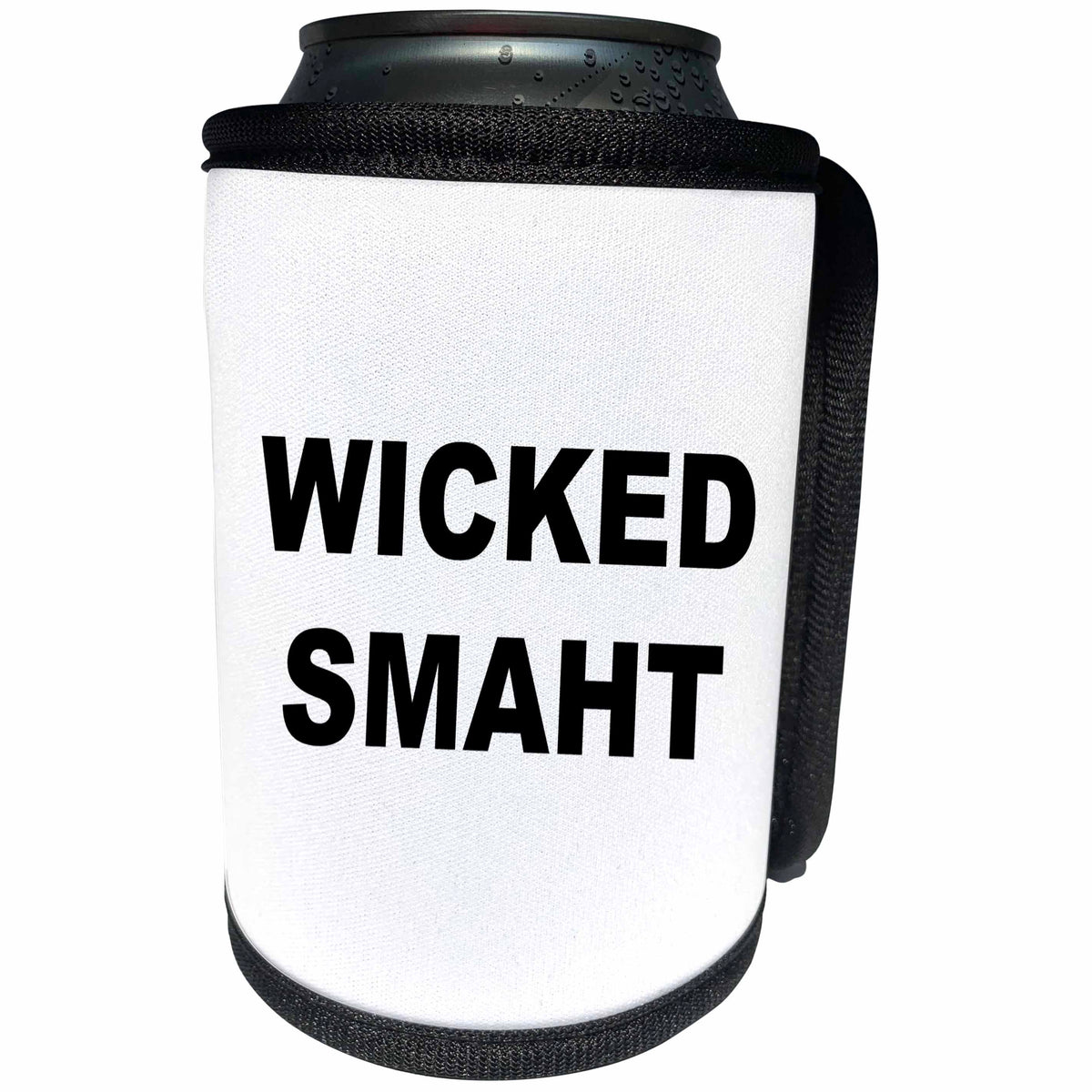 3dRose 3DRose Gabriella B - Quote - Image of Wicked Smaht Quote - Can Cooler Bottle Wrap (cc_291234)