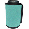 3dRose Lens Art by Florene- Glitter - Image of Aqua Glitter - Can Cooler Bottle Wrap (cc_291443)