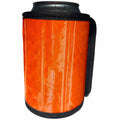 3dRose Lens Art by Florene - Pottery Abstracts - Image of Shades Of Orange Pottery Macro View - Can Cooler Bottle Wrap (cc_291458)
