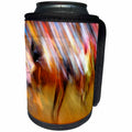 3dRose Cassie Peters Abstract - Rodeo Abstract Photography Bucking Horse - Can Cooler Bottle Wrap (cc_291756)