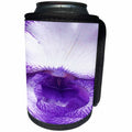 3dRose Yves Creations Florals and Bouquets - Extreme Purple and White Iris - Can Cooler Bottle Wrap (cc_29176)