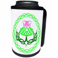 3dRose MacDonald Creative Studios – Celtic - A celtic knot design of a thistle, the national flower of Scotland. - Can Cooler Bottle Wrap (cc_291860)