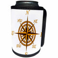 3dRose MacDonald Creative Studios – Nautical - A classic compass rose nautical design for any who loves to sail. - Can Cooler Bottle Wrap (cc_291865)