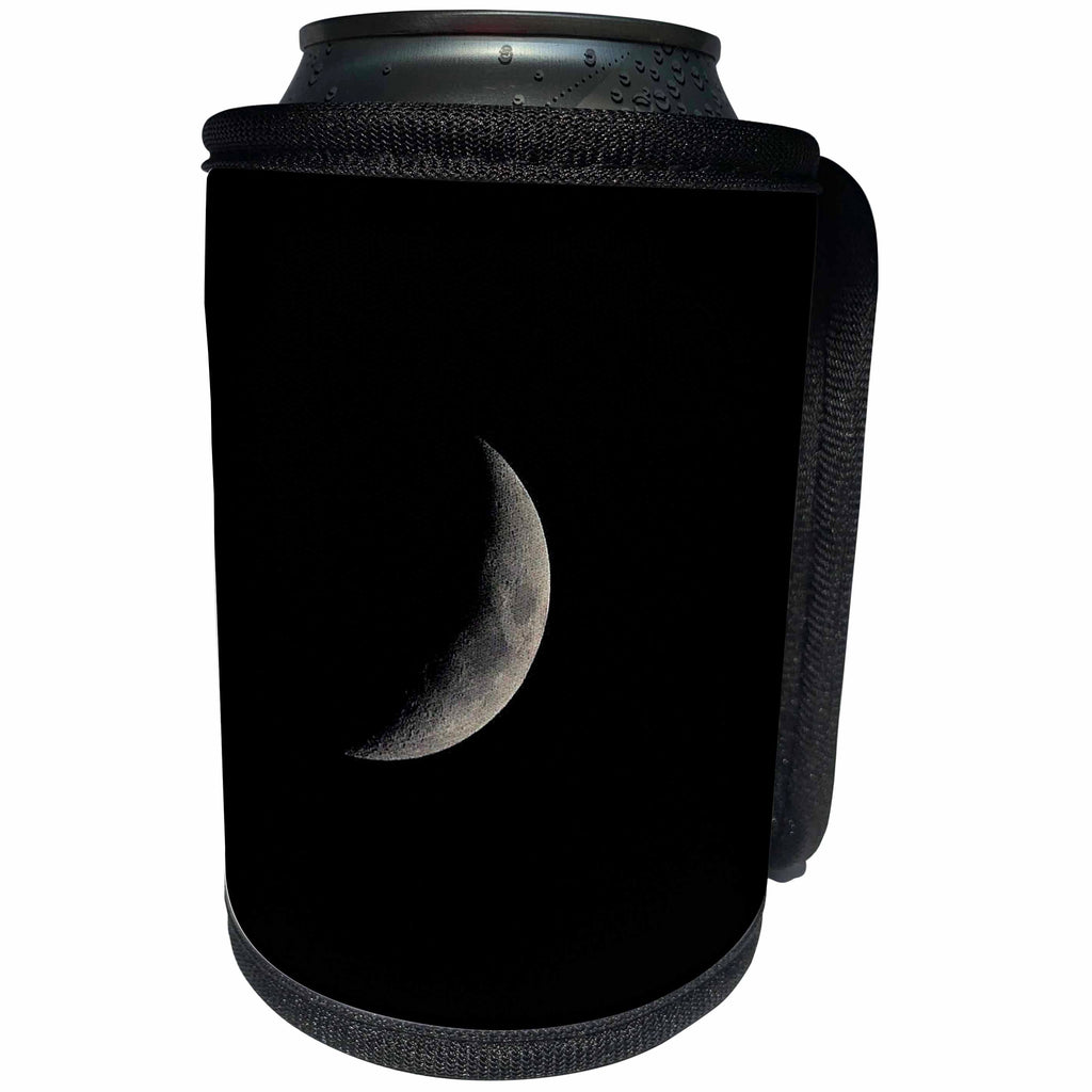 3dRose Dreamscapes by Leslie - Scenery - Waxing Crescent Moon - Can Cooler Bottle Wrap (cc_292236)