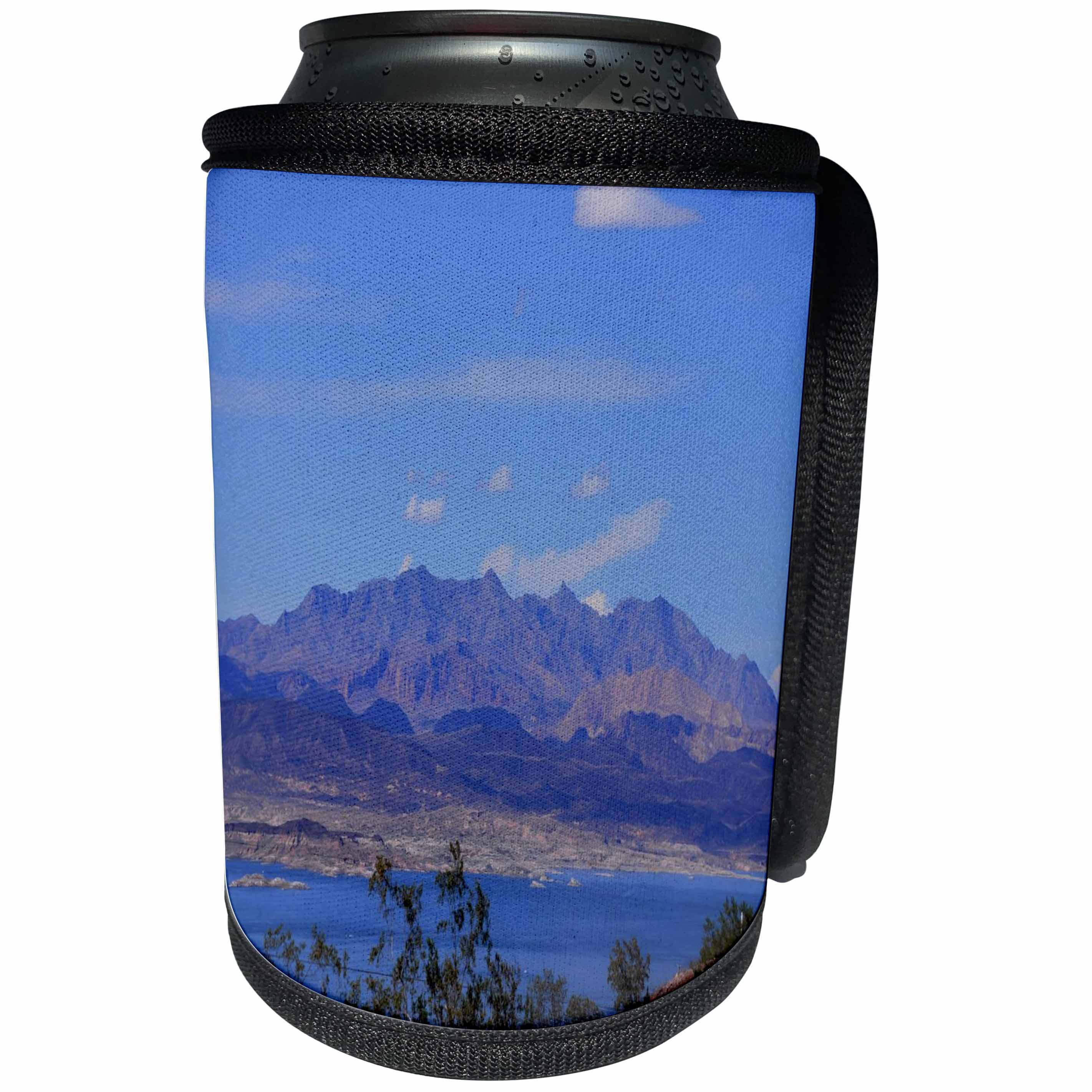 3dRose Dreamscapes by Leslie - Scenery - Beautiful Lake Mead - Can Cooler Bottle Wrap (cc_292260)