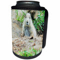 3dRose Dreamscapes by Leslie - Animals - Curious baby prairie dog - Can Cooler Bottle Wrap (cc_292262)