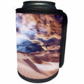 3dRose Perkins Designs - Nature - landscape blending together with copper colored clouds and sand dunes - Can Cooler Bottle Wrap (cc_292637)