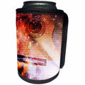 3dRose Patricia Sanders Creations - Music of the Universe Guitars Music - Can Cooler Bottle Wrap (cc_29264)