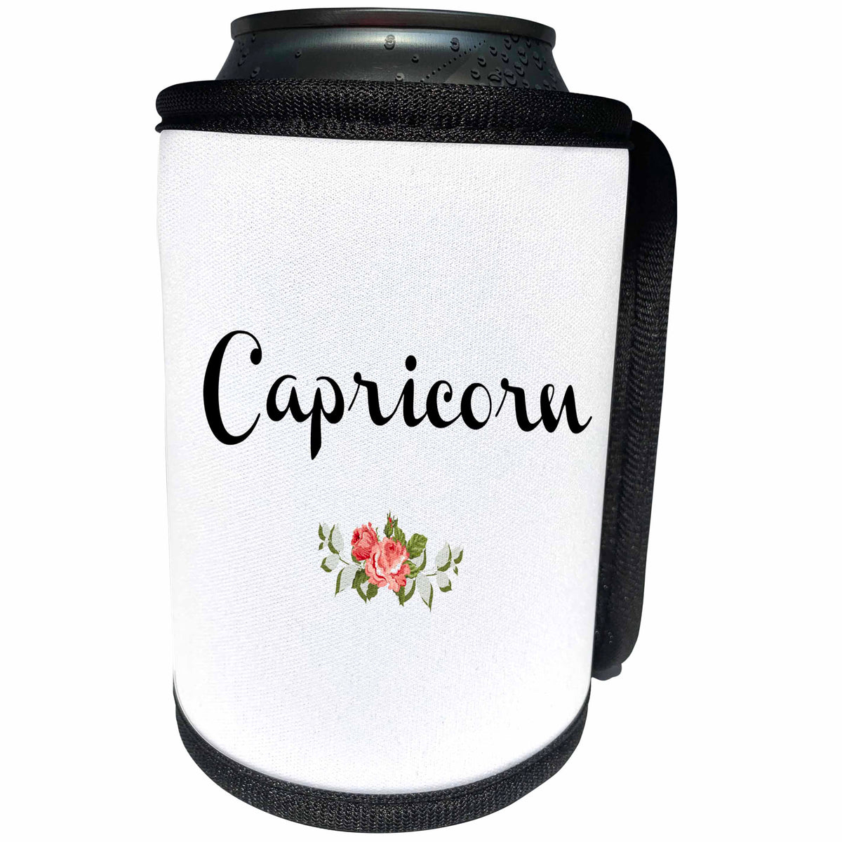 3dRose 3DRose Gabriella B - Quote - Image of Capricorn Quote - Can Cooler Bottle Wrap (cc_292836)