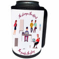 3dRose Alexis Design - Inspirational - People in the office. The stronger the effort the greater the glory - Can Cooler Bottle Wrap (cc_292947)