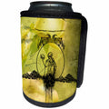 3dRose Heike Köhnen Design Sign Symbol - Awesome skeleton with skulls - Can Cooler Bottle Wrap (cc_293101)