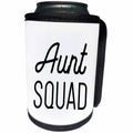 3dRose Tory Anne Collections Quotes - Aunt Squad - Can Cooler Bottle Wrap (cc_294295)