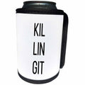 3dRose Tory Anne Collections Quotes - Killing It - Can Cooler Bottle Wrap (cc_294302)