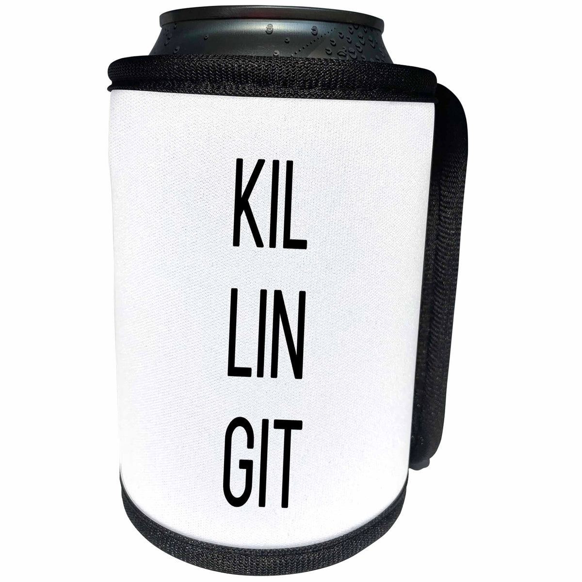3dRose Tory Anne Collections Quotes - Killing It - Can Cooler Bottle Wrap (cc_294302)