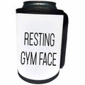 3dRose Tory Anne Collections Quotes - Resting Gym Face - Can Cooler Bottle Wrap (cc_294311)