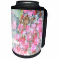 3dRose Patricia Sanders Flowers - Red Rose Petals Romantic Flowers Floral Photography - Can Cooler Bottle Wrap (cc_29435)