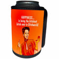 3dRose Russ Billington Designs - Happiness- Retro Girl Illustration with Bitchy Bitch Text in White - Can Cooler Bottle Wrap (cc_294367)